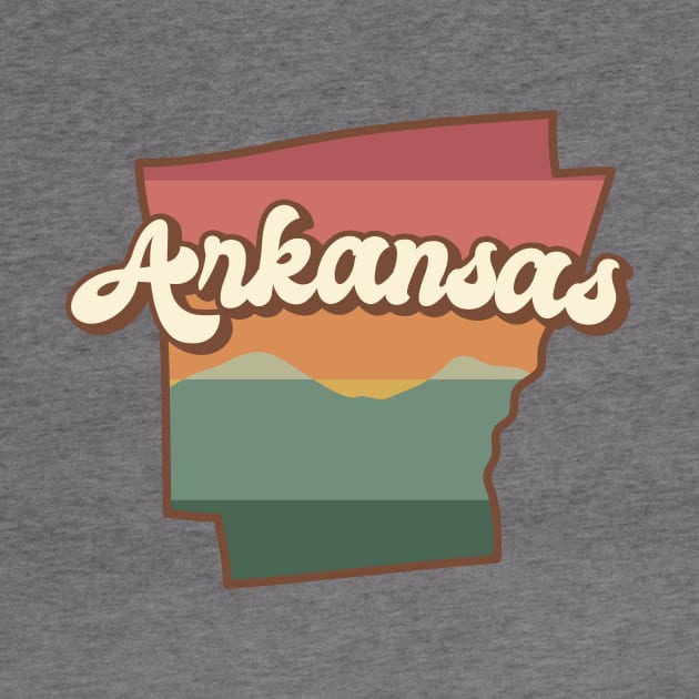 Arkansas Retro by SunburstGeo